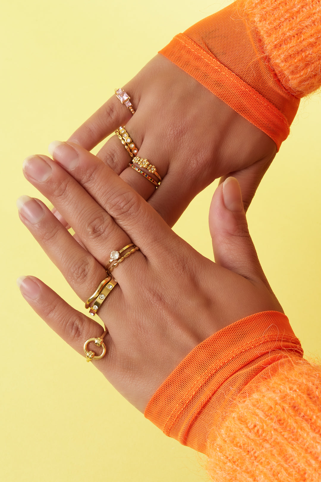 Minimalistischer Wellenring